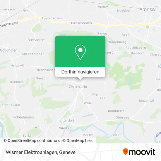 Wismer Elektroanlagen Karte
