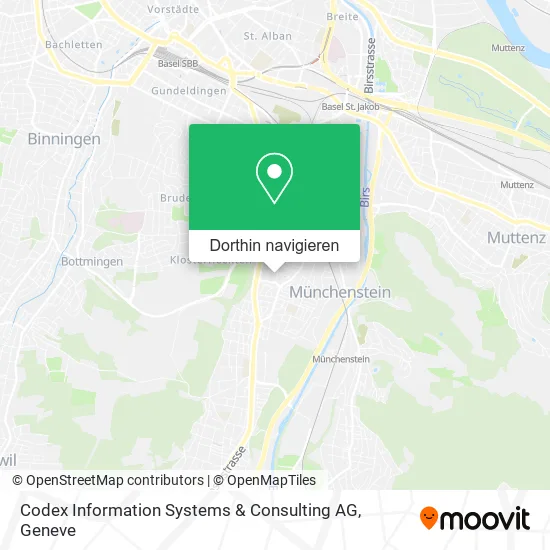 Codex Information Systems & Consulting AG Karte