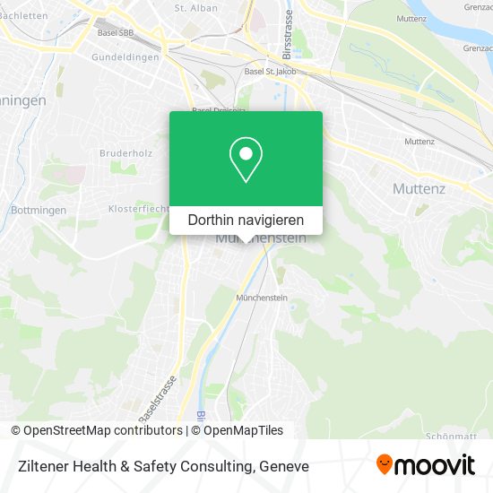 Ziltener Health & Safety Consulting Karte