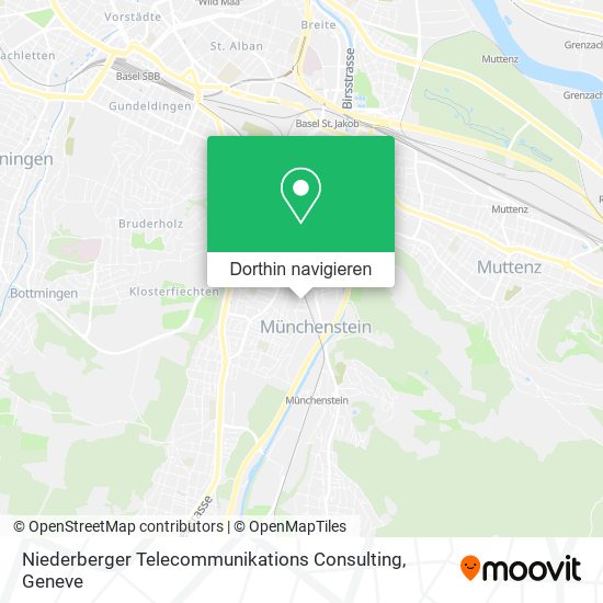 Niederberger Telecommunikations Consulting Karte