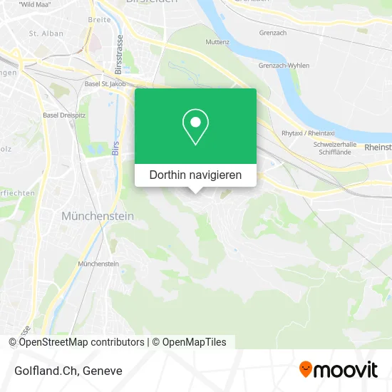 Golfland.Ch Karte