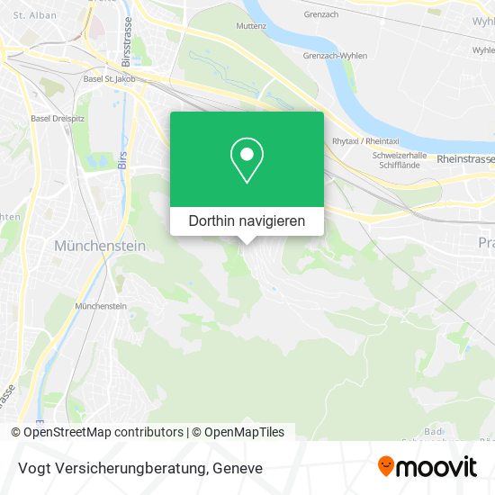 Vogt Versicherungberatung Karte