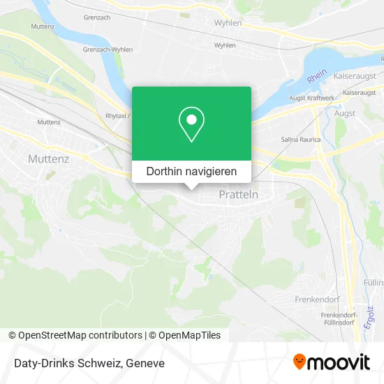 Daty-Drinks Schweiz Karte