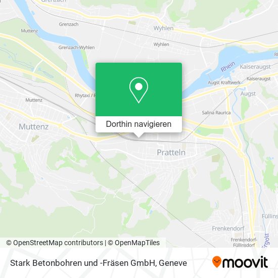 Stark Betonbohren und -Fräsen GmbH Karte