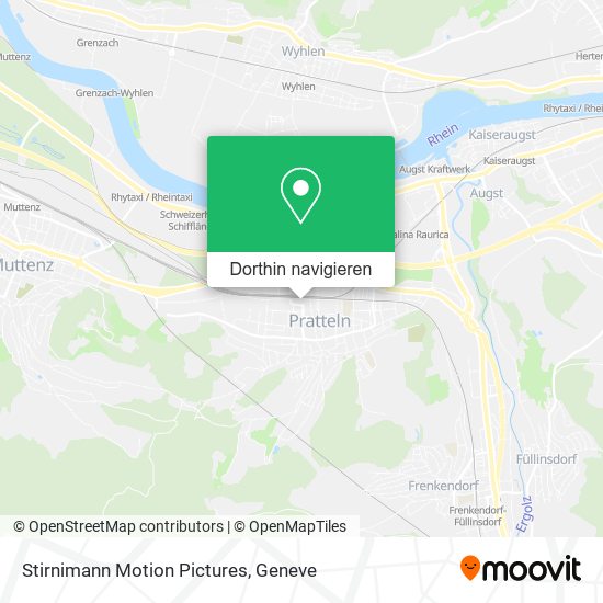 Stirnimann Motion Pictures Karte