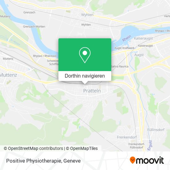 Positive Physiotherapie Karte