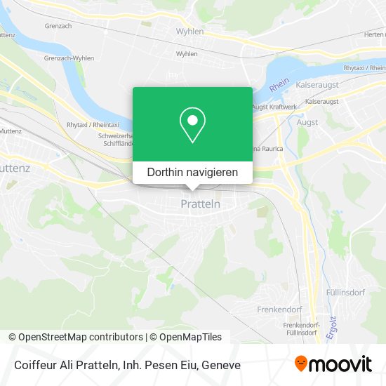 Coiffeur Ali Pratteln, Inh. Pesen Eiu Karte