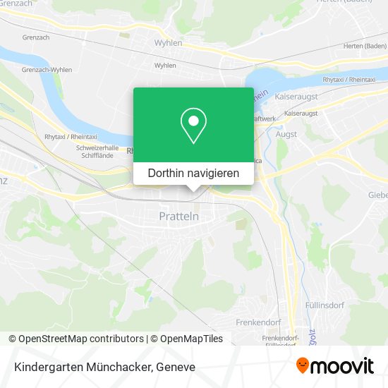 Kindergarten Münchacker Karte