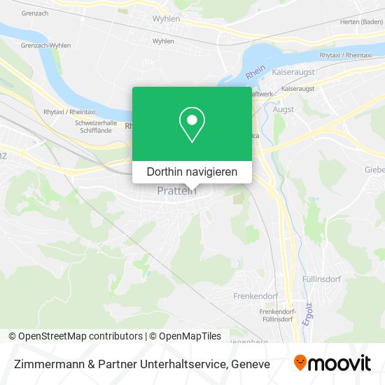 Zimmermann & Partner Unterhaltservice Karte
