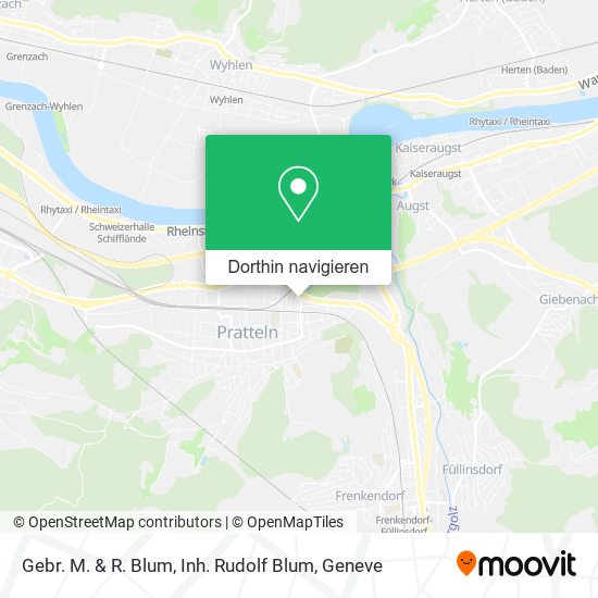 Gebr. M. & R. Blum, Inh. Rudolf Blum Karte