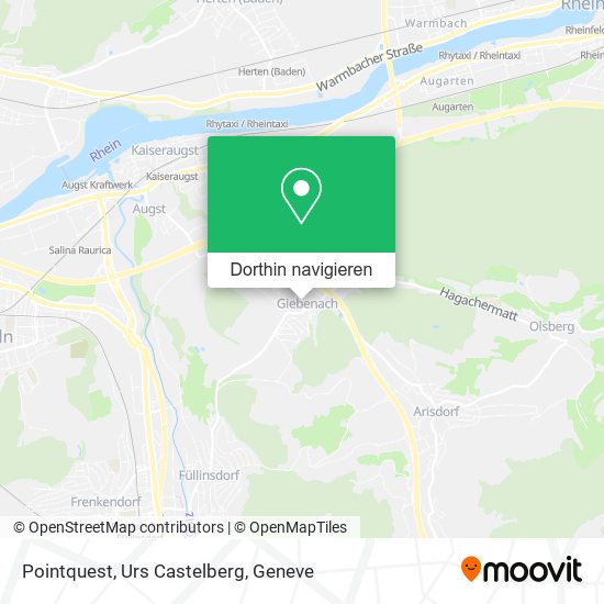 Pointquest, Urs Castelberg Karte