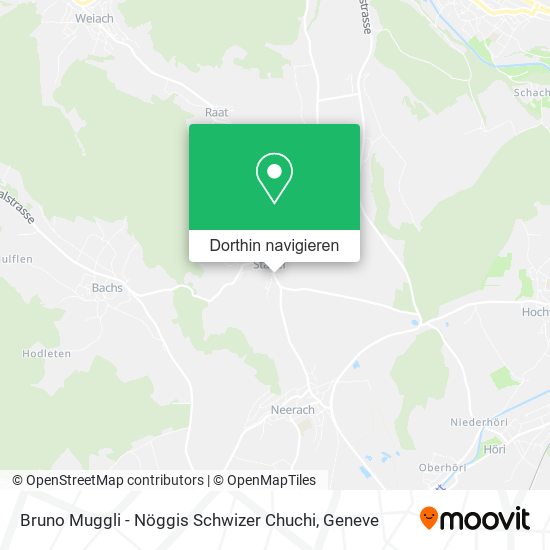 Bruno Muggli - Nöggis Schwizer Chuchi Karte
