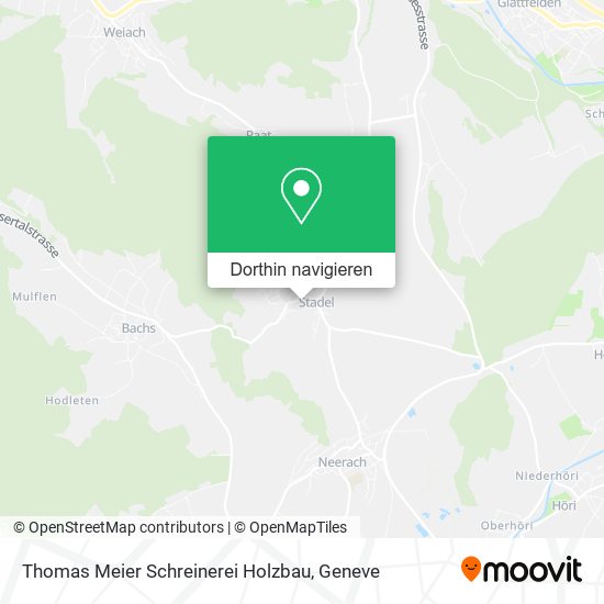 Thomas Meier Schreinerei Holzbau Karte