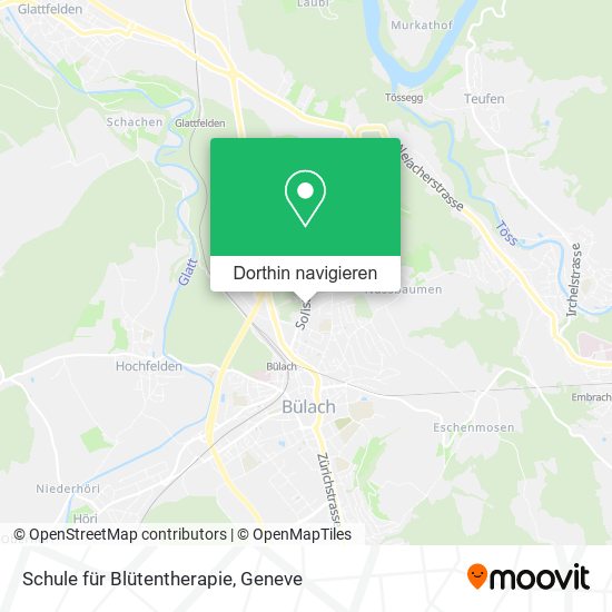 Schule für Blütentherapie Karte