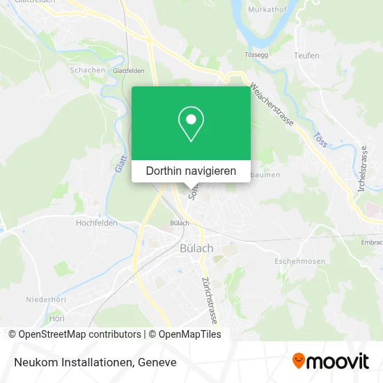 Neukom Installationen Karte