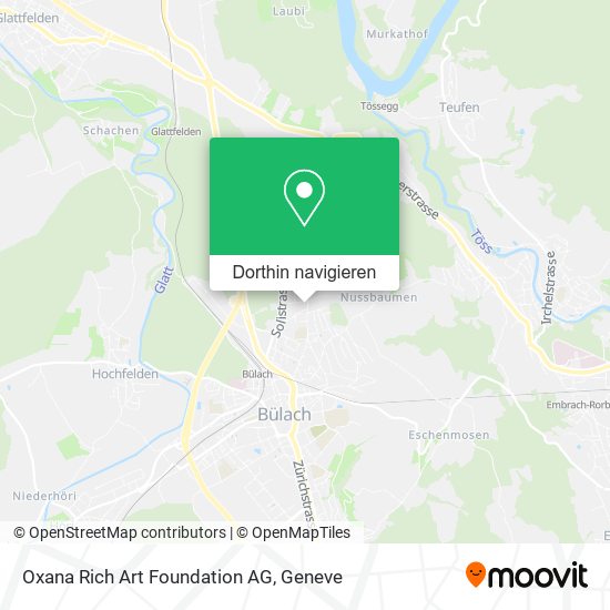 Oxana Rich Art Foundation AG Karte