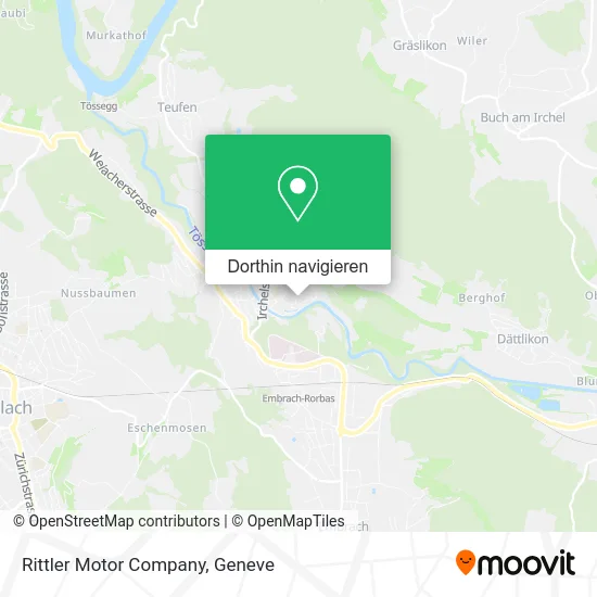 Rittler Motor Company Karte