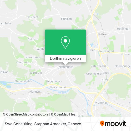 Swa Consulting, Stephan Amacker Karte
