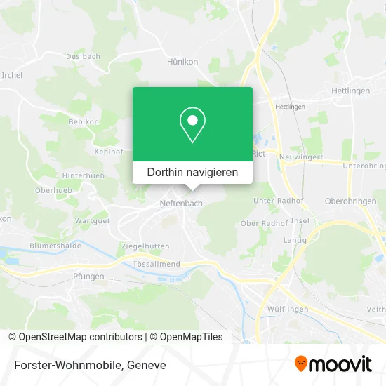 Forster-Wohnmobile Karte