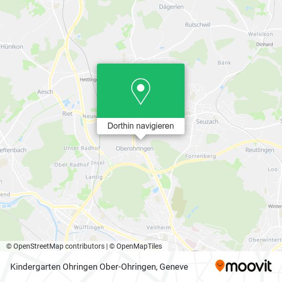 Kindergarten Ohringen Ober-Ohringen Karte