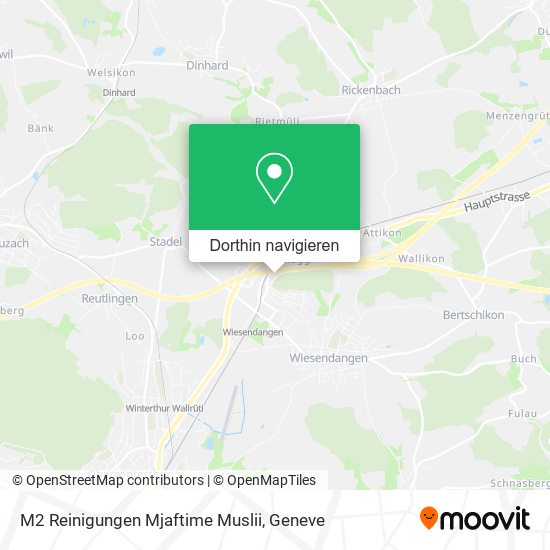 M2 Reinigungen Mjaftime Muslii Karte