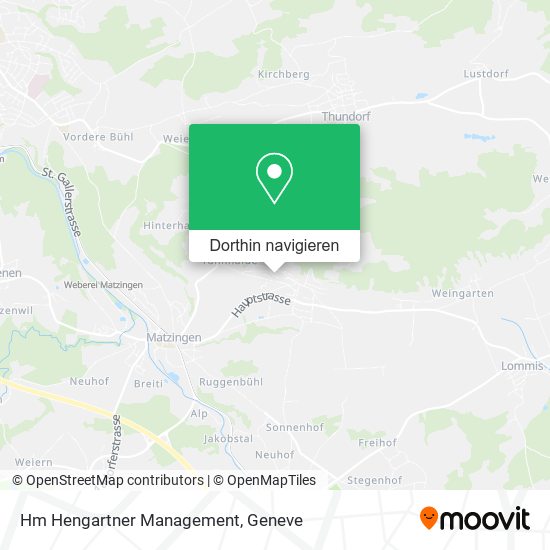 Hm Hengartner Management Karte