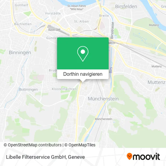 Libelle Filterservice GmbH Karte