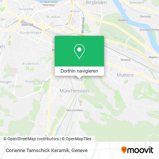 Corienne Tamschick Keramik Karte