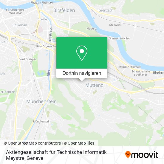 Aktiengesellschaft für Technische Informatik Meystre Karte