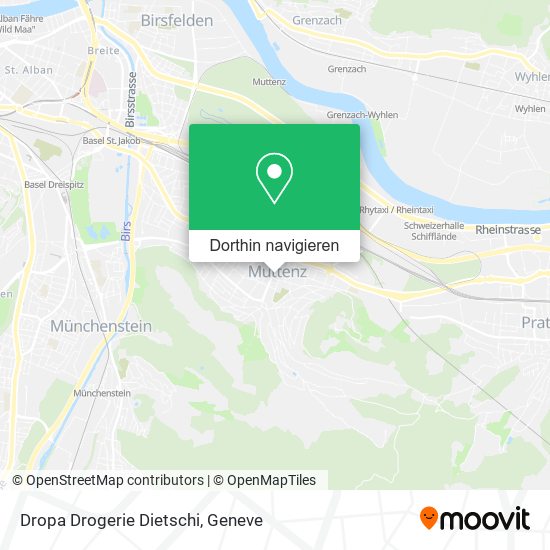Dropa Drogerie Dietschi Karte