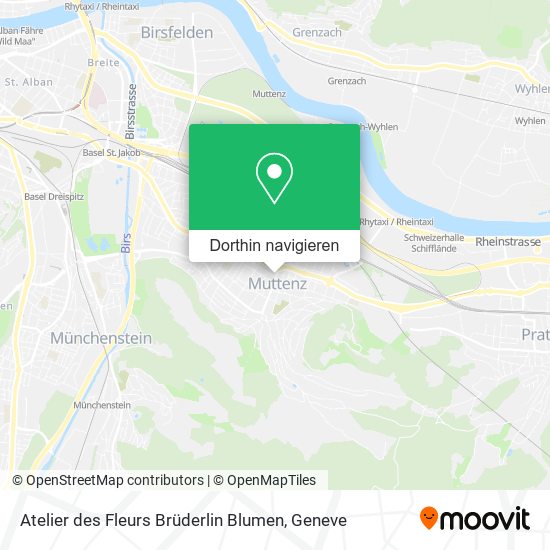 Atelier des Fleurs Brüderlin Blumen Karte