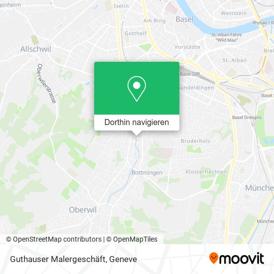Guthauser Malergeschäft Karte