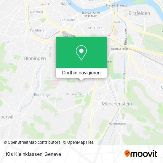 Kis Kleinklassen Karte