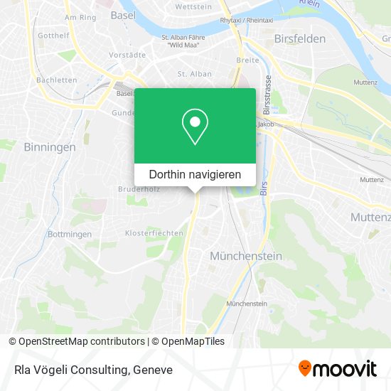 Rla Vögeli Consulting Karte