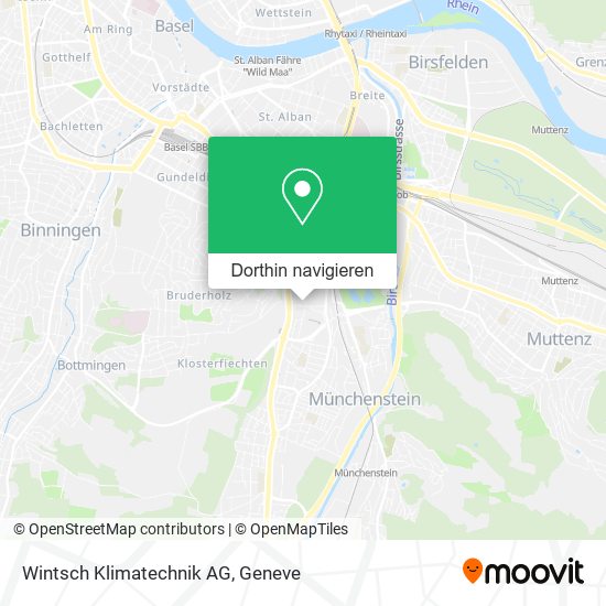 Wintsch Klimatechnik AG Karte