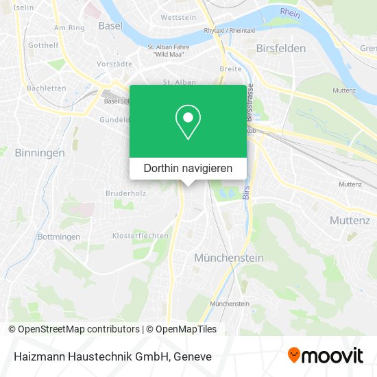 Haizmann Haustechnik GmbH Karte