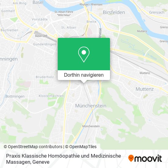 Praxis Klassische Homöopathie und Medizinische Massagen Karte