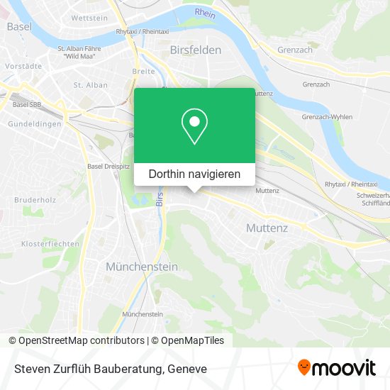 Steven Zurflüh Bauberatung Karte