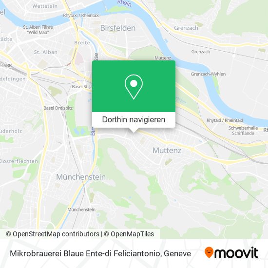 Mikrobrauerei Blaue Ente-di Feliciantonio Karte