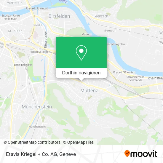 Etavis Kriegel + Co. AG Karte