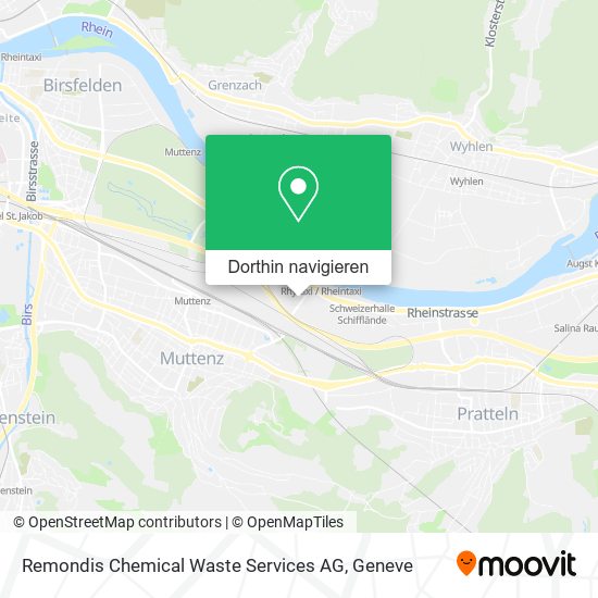 Remondis Chemical Waste Services AG Karte