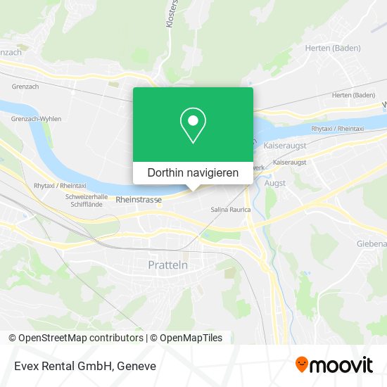 Evex Rental GmbH Karte