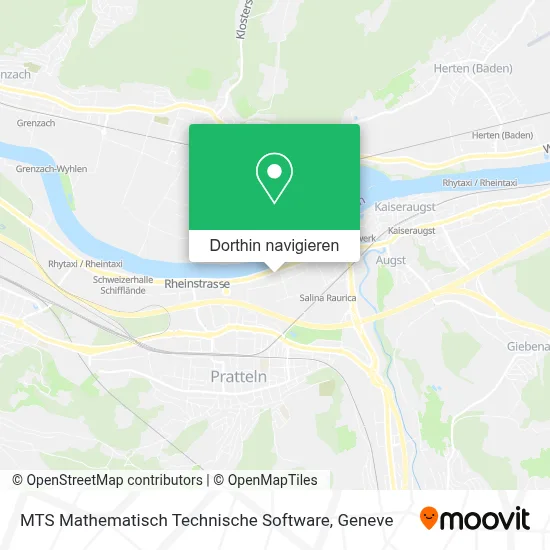 MTS Mathematisch Technische Software Karte