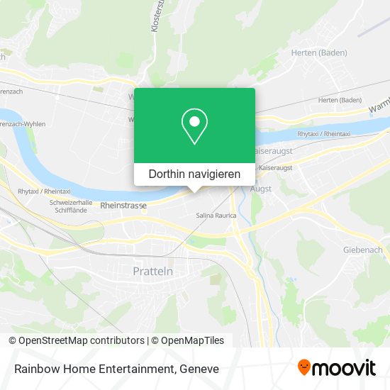 Rainbow Home Entertainment Karte