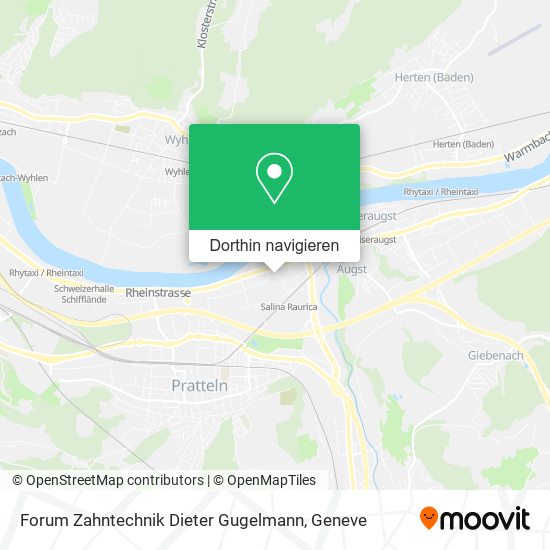 Forum Zahntechnik Dieter Gugelmann Karte