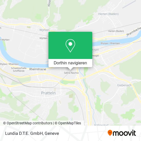 Lundia D.T.E. GmbH Karte