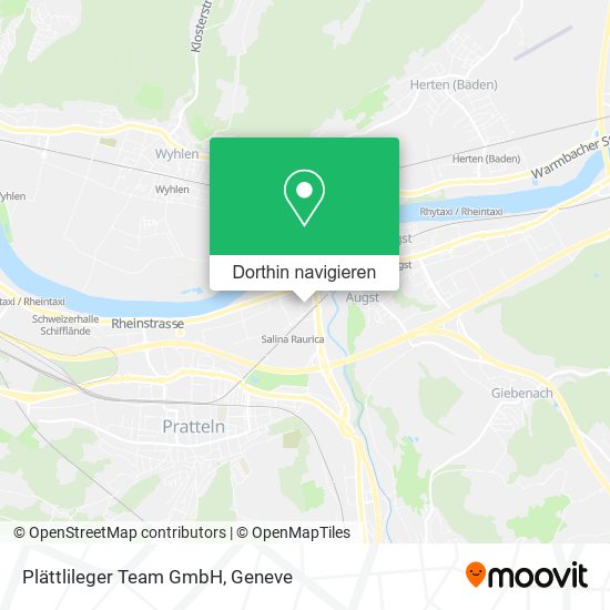 Plättlileger Team GmbH Karte