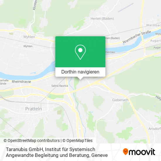 Taranubis GmbH, Institut für Systemisch Angewandte Begleitung und Beratung Karte