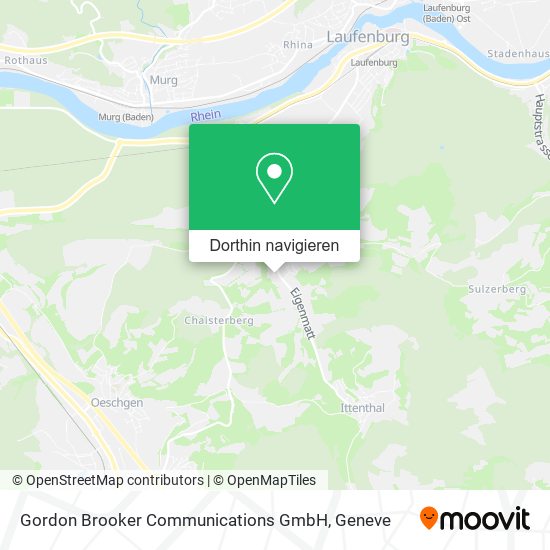 Gordon Brooker Communications GmbH Karte