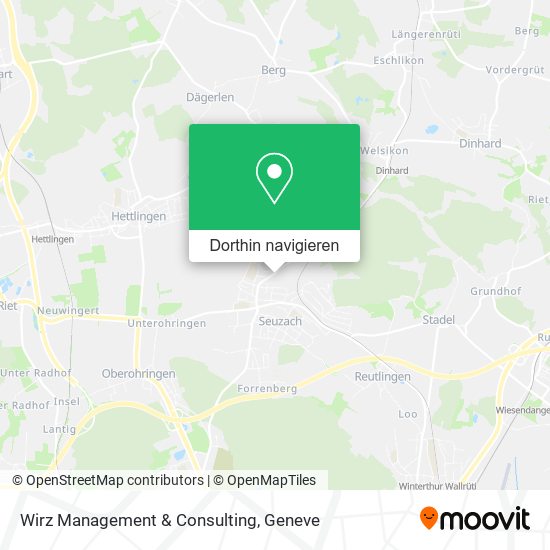 Wirz Management & Consulting Karte
